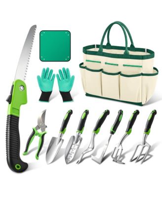 XDOVET Garden Tools Aluminum Kit With Gloves Bag