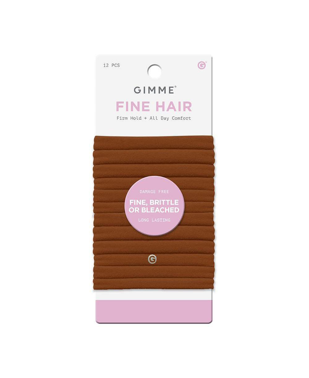 Gimme Beauty эластичные резинки для тонких волос, 12 шт