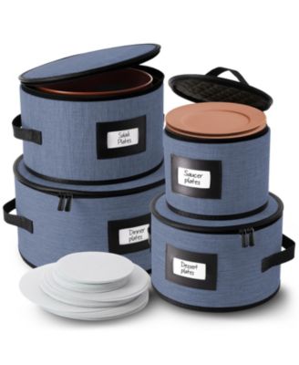 Контейнеры для хранения StorageBud Fine China Hard Shell, 4 штуки