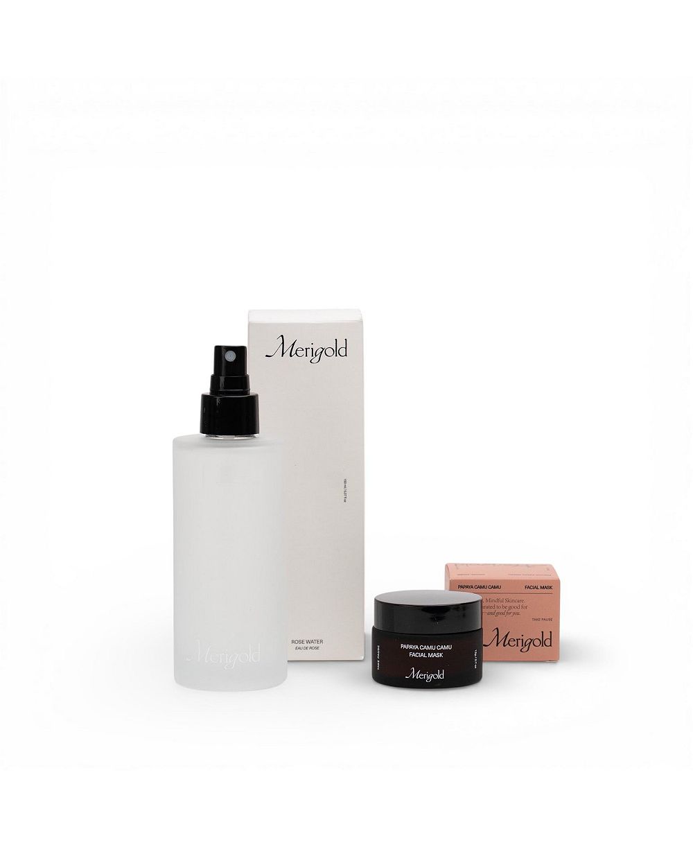Набор масок Merigold Rose Water и Papaya Camu