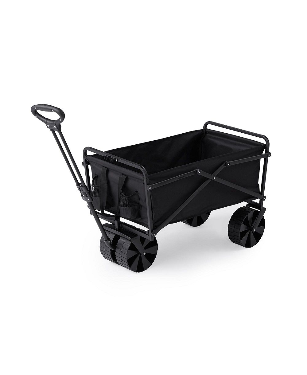 SEINA 150lb Capacity Collapsible Steel Frame Outdoor Utility Wagon Cart