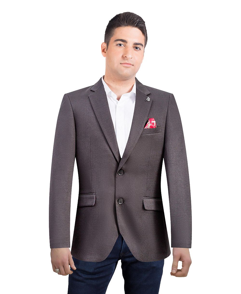 Мужской пиджак Elie Balleh Slim Fit Solid Blazer Sports Coat