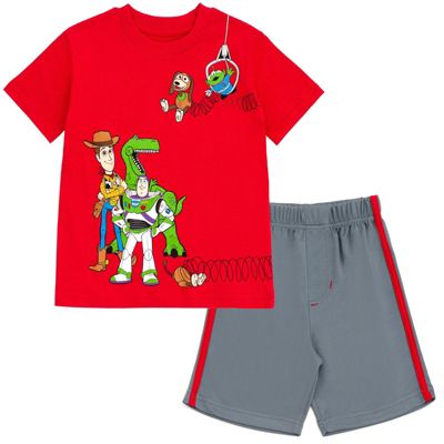 Toy Story Toddler Boys' Athletic 2-Piece T-Shirt and Shorts Set
