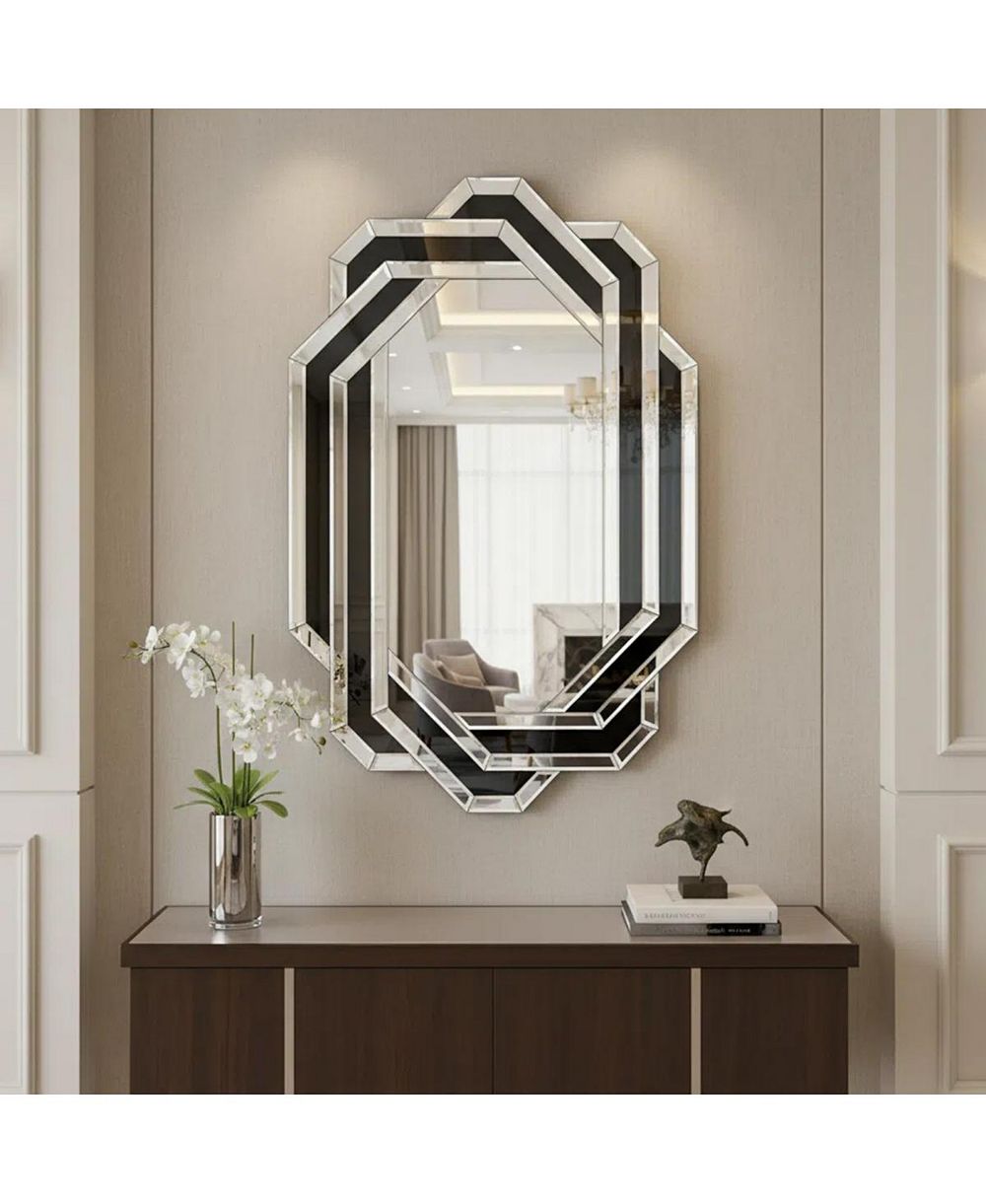 LAOTIES Modern Luxury Decorative Vanity Mirror for Bathroom and Living Room