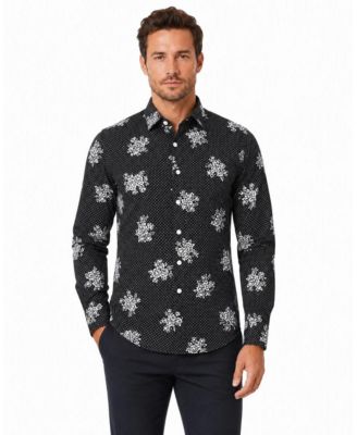Elie Balleh Мужская рубашка Slim Fit Button-Down