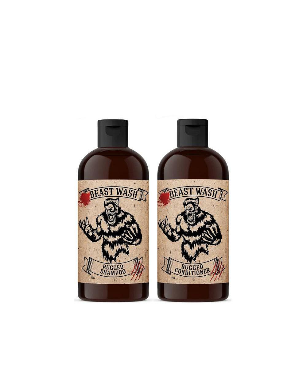 Набор для ухода за волосами Johnny Slicks Shampoo and Conditioner 2 Piece Set Rugged Scent