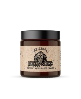 Johnny Slicks Water Based Pomade | Strong Hold and High Shine |4 oz |Original Scent
