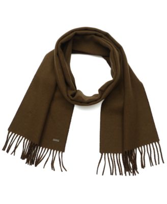 Michael Kors мужской шерстяной шарф-плед с бахромой, 12" W x 72" L