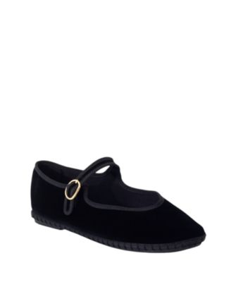 ALEGRIA Women's Round Toe mary jane ballet flats