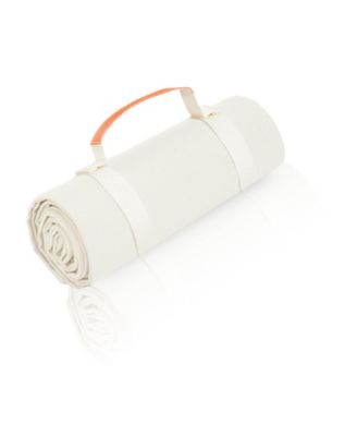 Creamy white neon orange