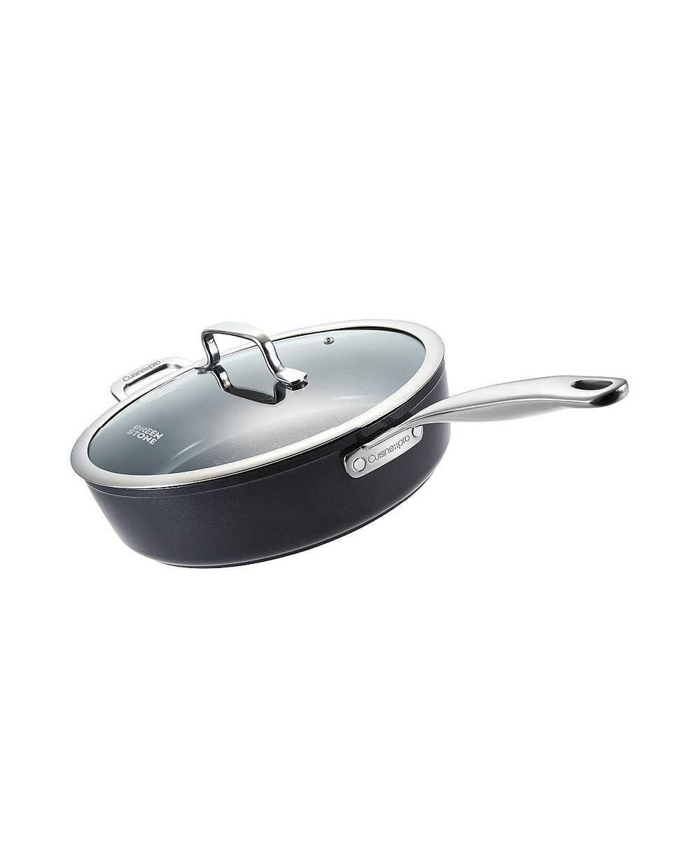 Cuisine::pro® Green Stone Aluminum 4.2-Quart Chef Pan