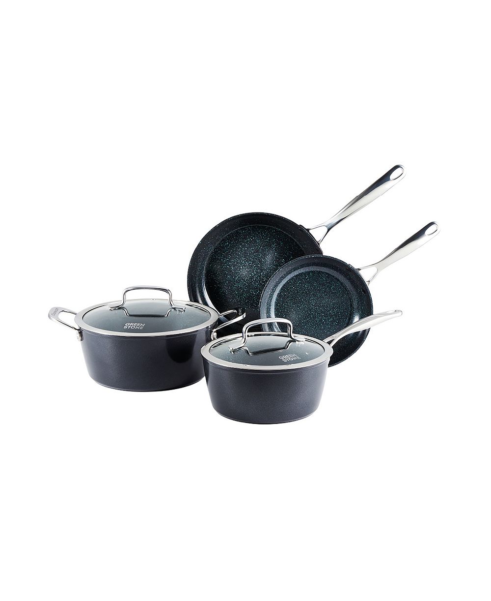 Cuisine::pro® Набор кухонной посуды 6-Piece Green Stone Aluminum Stockpot с крышкой