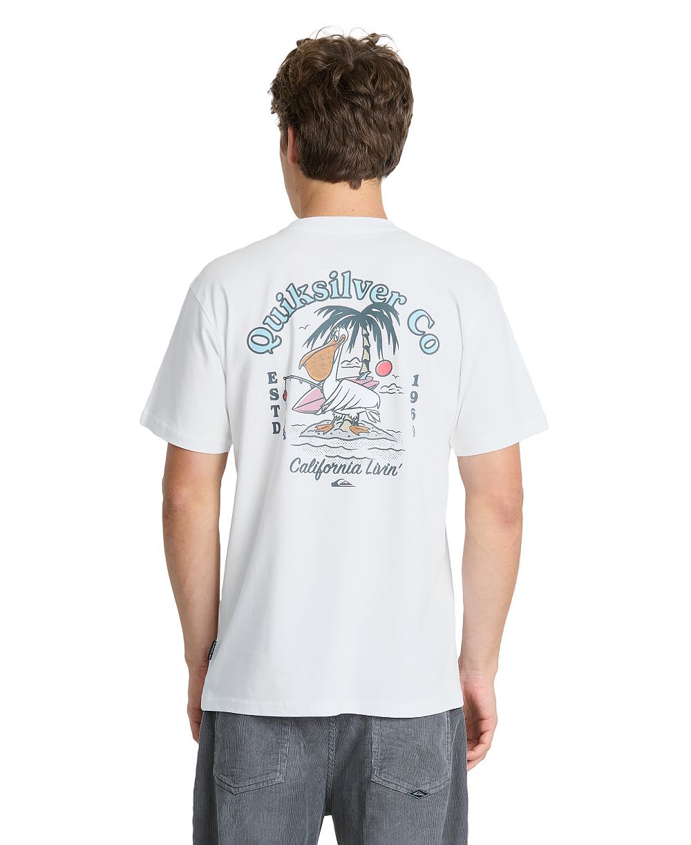 Quiksilver Men's Crewneck Graphic T-Shirt