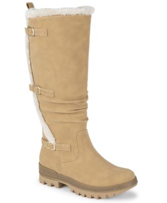 Женские высокие сапоги Baretraps Navia Zipper с круглым носком