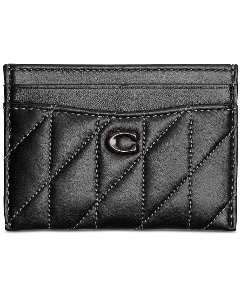 COACH Essential Quilted Pillow Leather Card Case