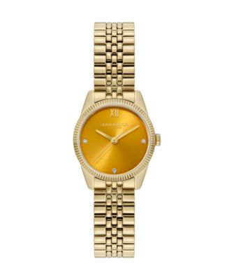 Olivia Burton Women's Highbury Gold-Tone Stainless Steel Bracelet Watch 25mm