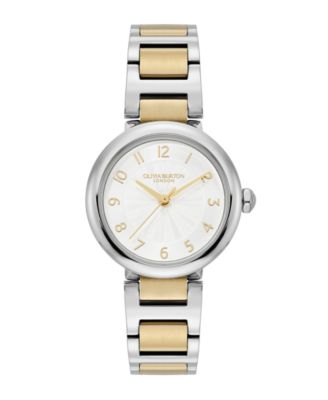 Olivia Burton Women's Pembroke Two-Tone Stainless Steel Bracelet Watch 30mm