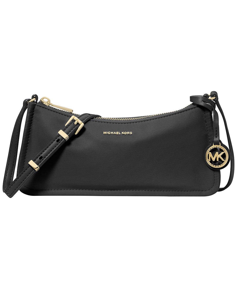 Маленькая кросс-боди сумка Michael Kors Zadie Nylon East West