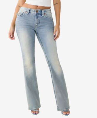 True Religion Women's Becca Bootcut Tiger Super T Jeans