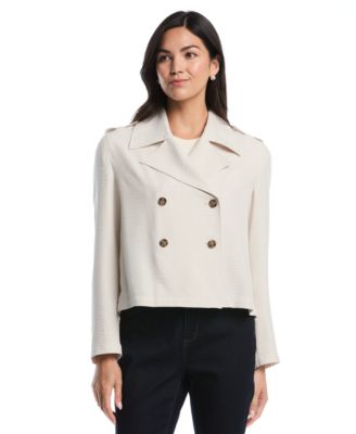 Rafaella Petite Long Sleeve Trench Jacket