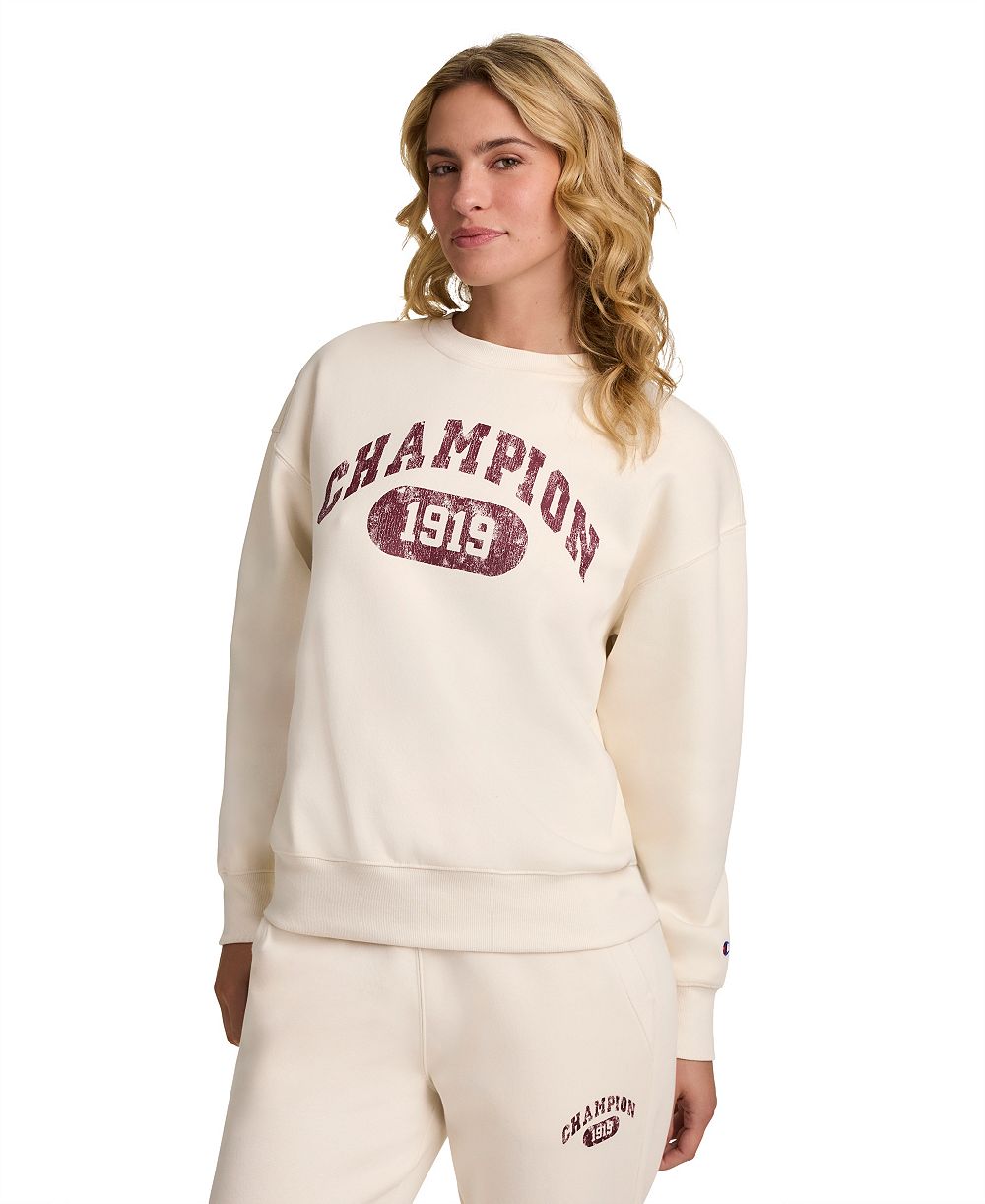 Champion Women's Powerblend Graphic Fleece Sweatshirt
