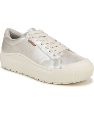 Off White Pearlized Faux Leather