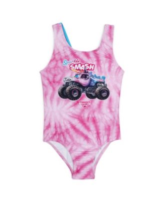 Купальник Monster Jam Toddler Girls Sparkle Smash One Piece UPF 50+