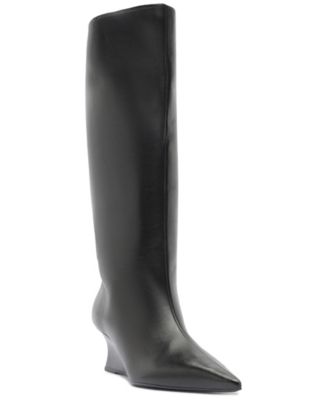Arezzo Women's Courtney Wedge Tall Boots