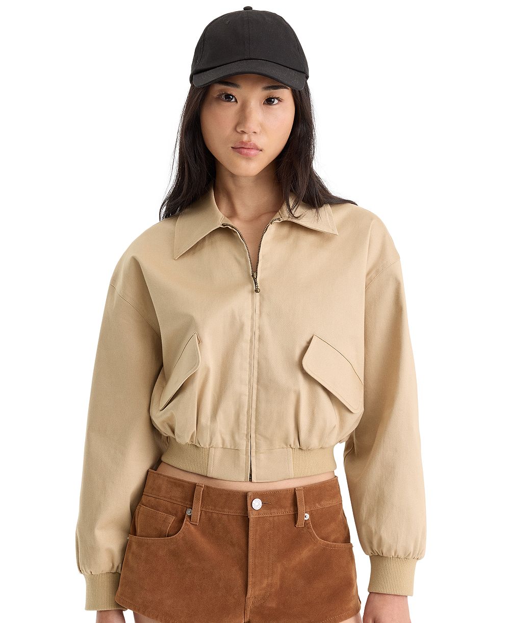 Женский бомбер Good American THE TWILL