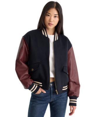 Good American Women's Varsity Jacket
