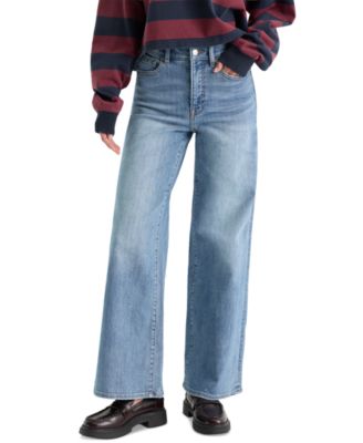 Good American Женские джинсы Good American High-Rise Palazzo Ankle Jeans