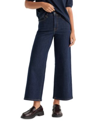 Женские джинсы Good American High-Rise Palazzo Crop