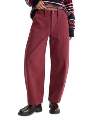 Good American Женский винтажный джинсы barrel mid-rise