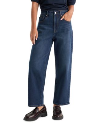 Good American Women's Vintage Curved Barrel Ankle Jeans