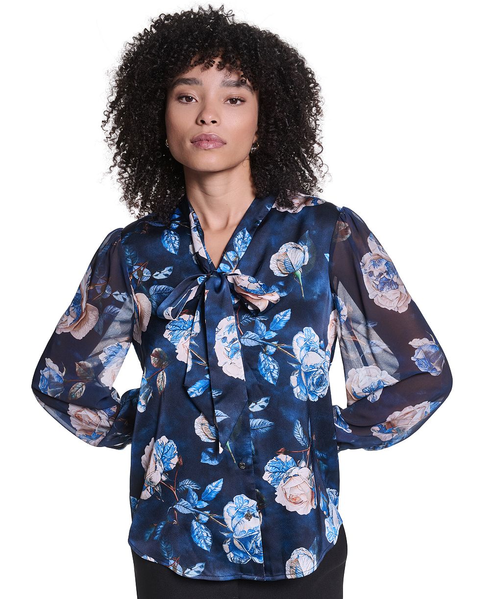 Женская блузка KARL LAGERFELD PARIS Long-Sleeve