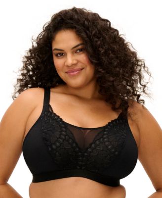 Бралетт Elomi Plus Size Tiernie из кружева без подкладки, EL303317