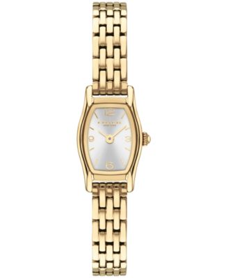 Женские часы COACH Greta Gold-Tone Stainless Steel