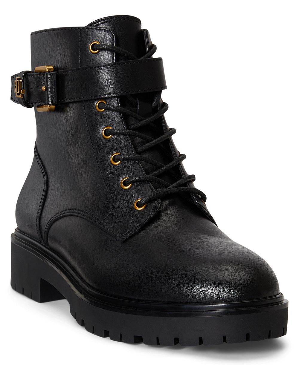 Женские ботильоны Lauren Ralph Lauren Allyson с логотипом и шнуровкой