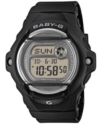 Часы G-Shock Women's Baby-G Japanese Quartz Black Resin 42.6mm