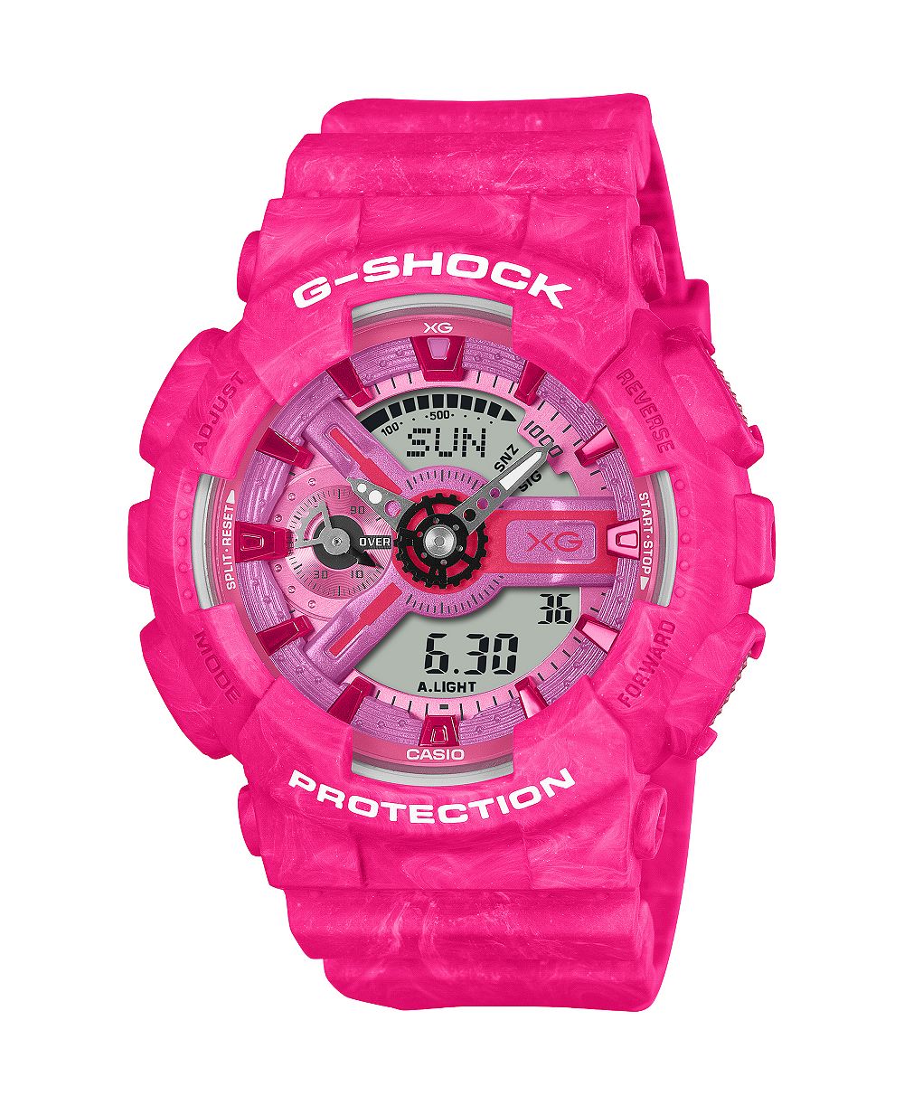 G-Shock Women's Japanese Quartz Pink Resin XG Limited Edition Watch 45.9mm