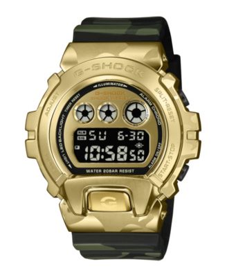 G-Shock часы для мужчин, черный камуфляж, 50mm