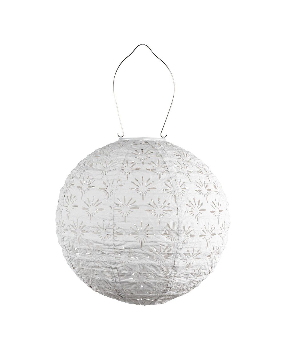 Allsop Home & Garden, Soji Stella - Deco Globe - 12" Solar Lantern