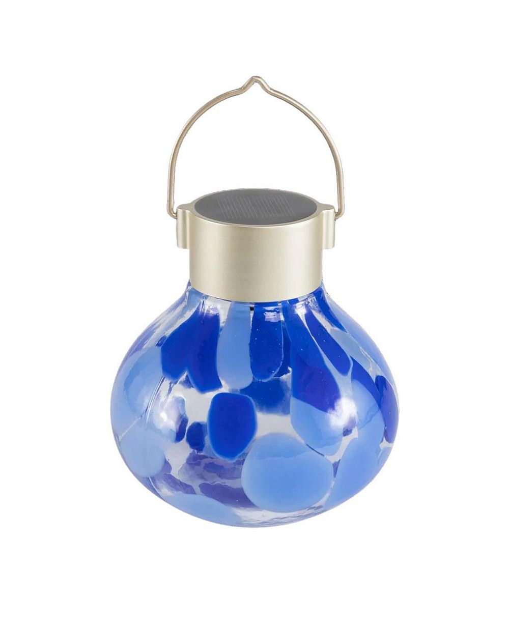 Allsop Home & Garden, Tea Solar Lanterns 5" Handblown Glass