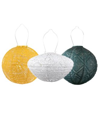 Allsop Home & Garden, Bay Soji Stella Solar Lantern 3-pack
