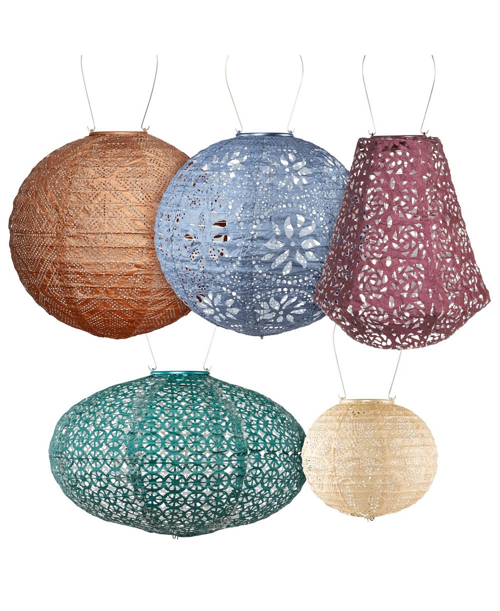 Солнечный фонарь Allsop Home & Garden Soji Stella Multi-Shape 5-pack