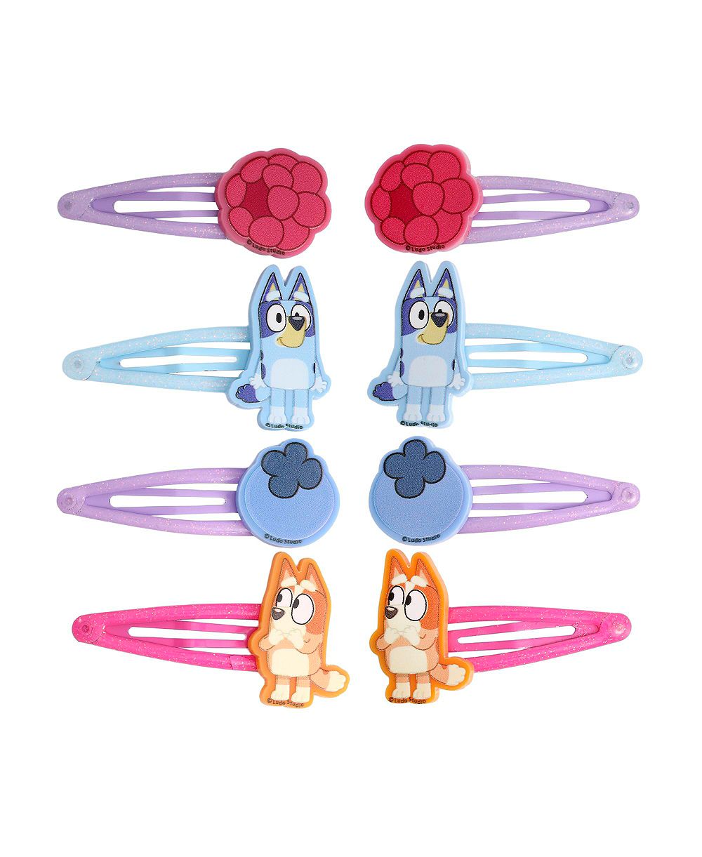 Заколки для волос Bluey 8-Piece Set