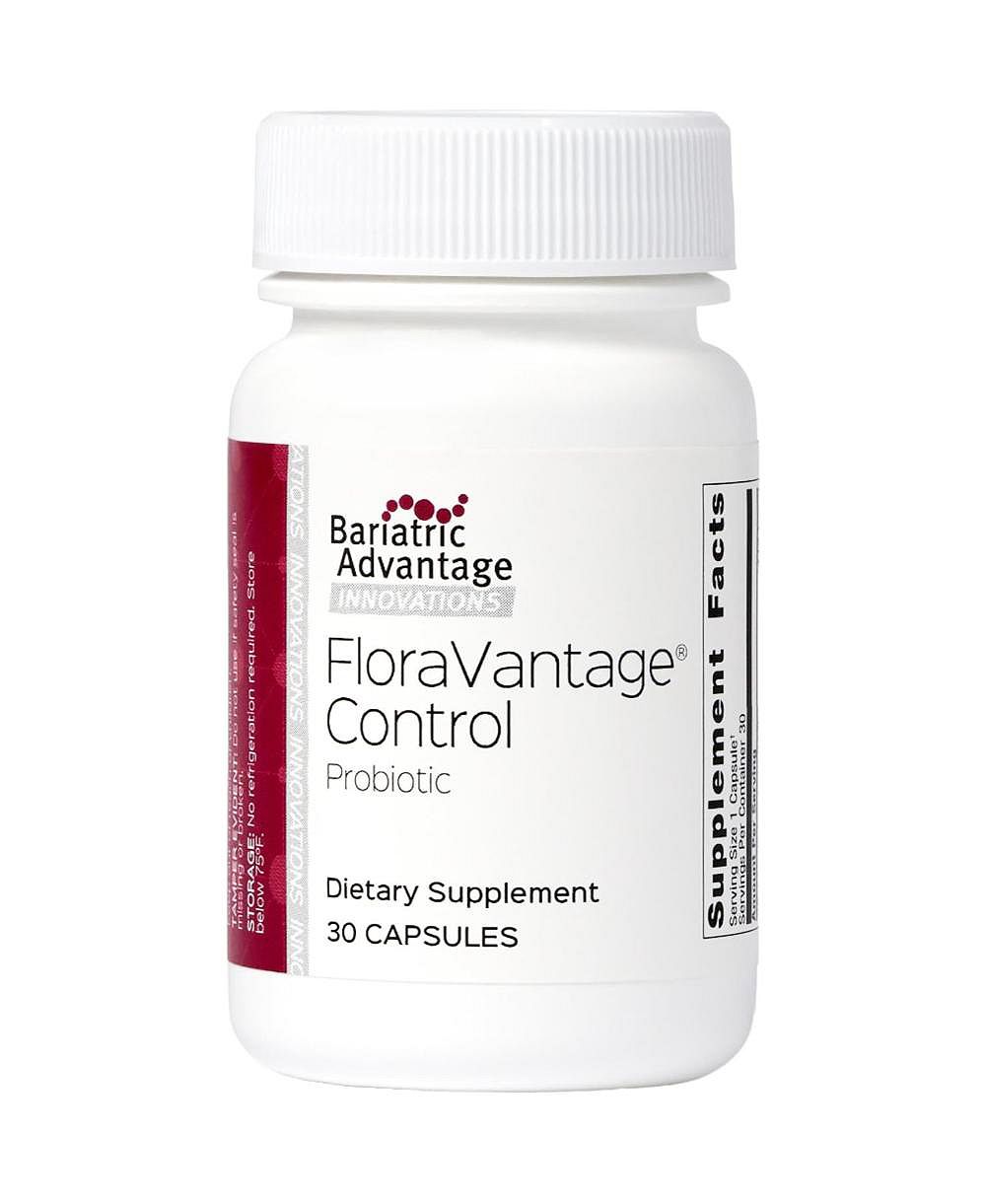 Пробиотик Bariatric Advantage FloraVantage Control для здоровья кишечника, вегетарианский, без ГМО, 30 шт.