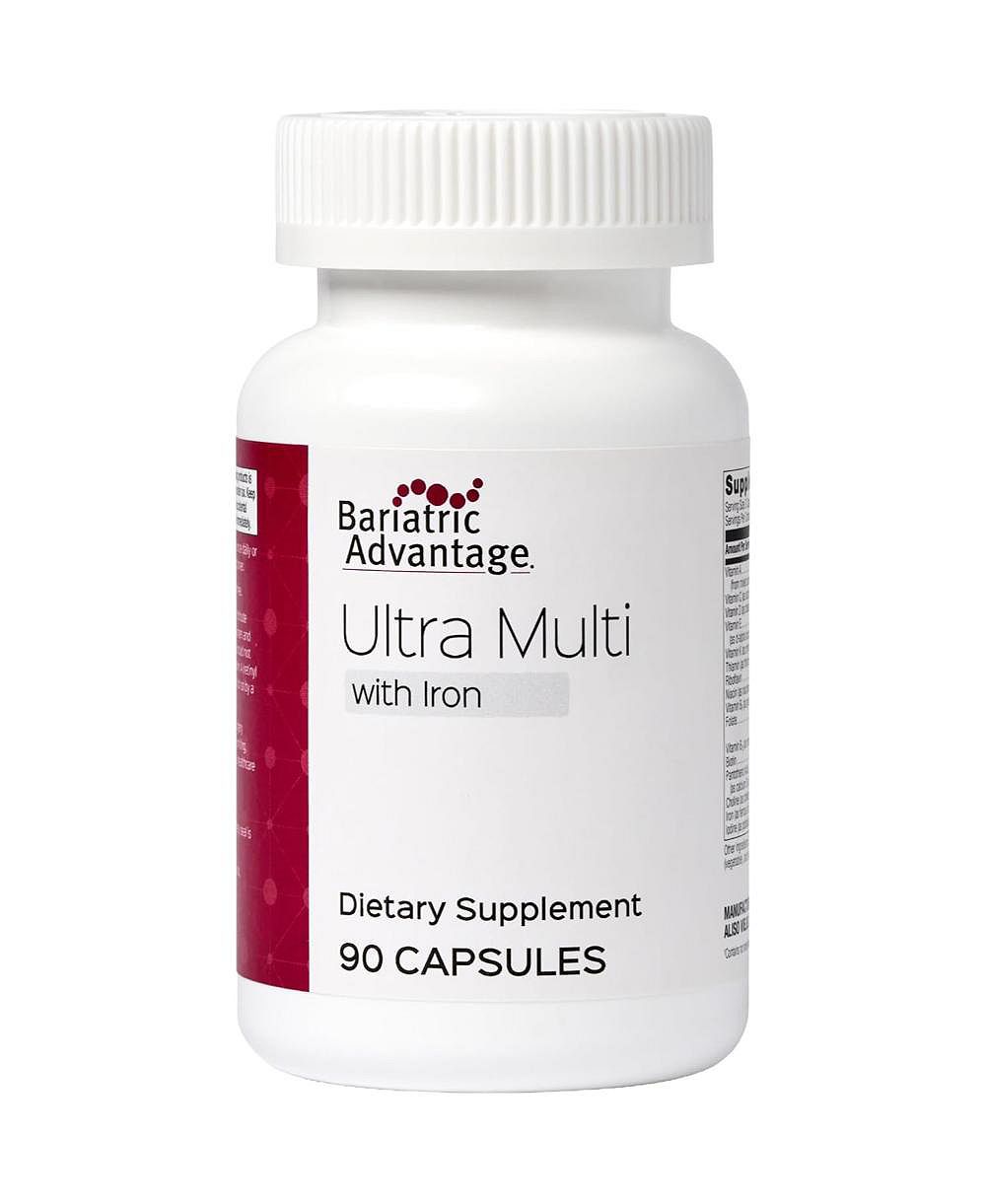 Bariatric Advantage Ultra Multivitamin с железом в капсулах