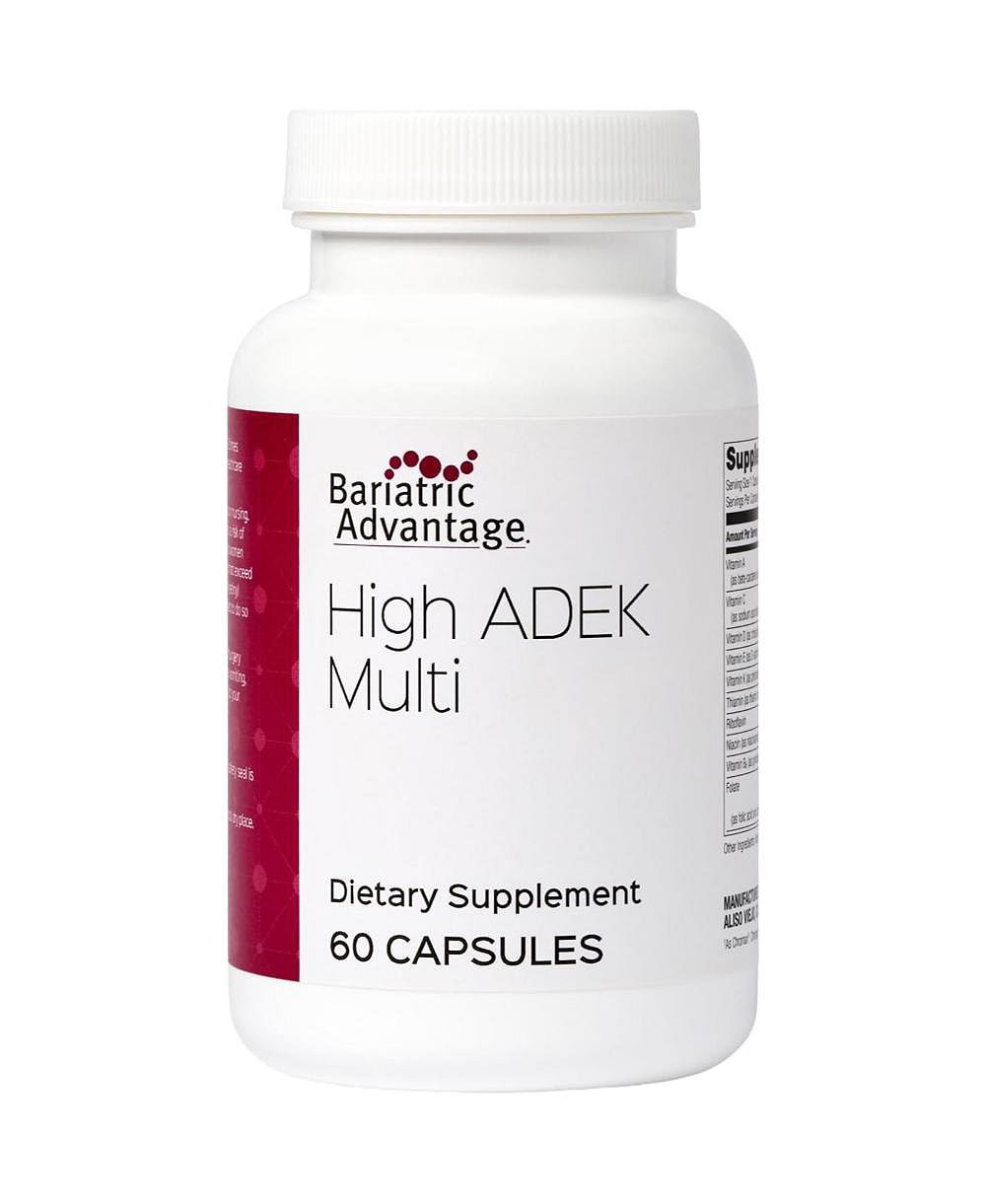 Bariatric Advantage мультивитамины ADEK для пациентов после бариатрической операции, 60 капсул