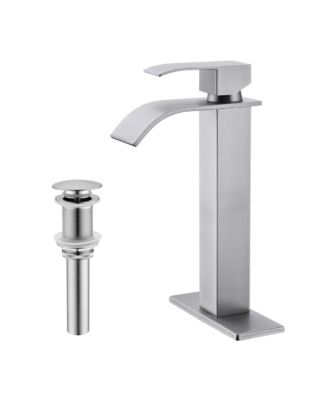 Смеситель для раковины BUSDAYS Waterfall Spout с выдвижным изливом
